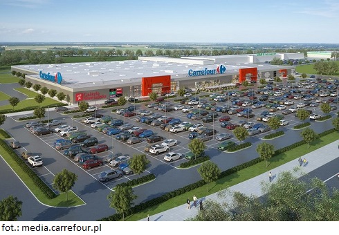 Carrefour rozbuduje Galerię Słowiańską