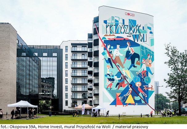 Home Invest świętuje i maluje Przyszłość na warszawskiej Woli