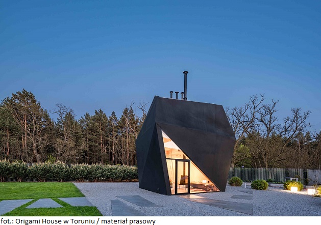 Origami House w Toruniu – dom inspirowany kulturą Japonii