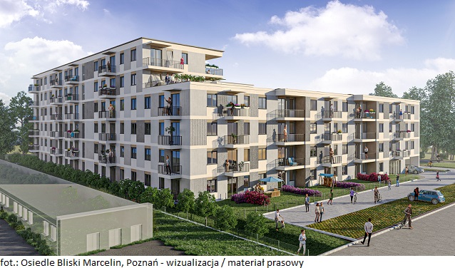 Osiedle Bliski Marcelin w Poznaniu – nowa inwestycja mieszkaniowa Nexity