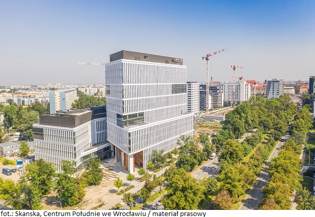 Specjaliści z branży IT wybierają wrocławski biurowiec Centrum Południe