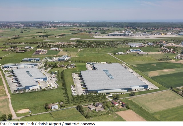 Powierzchnia logistyczna w Panattoni Park Gdańsk Airport dla Grupy Redan