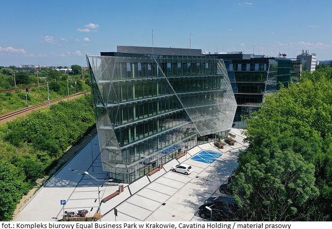 Kompleks biurowy Equal Business Park w Krakowie siedzibą trzech nowych najemców