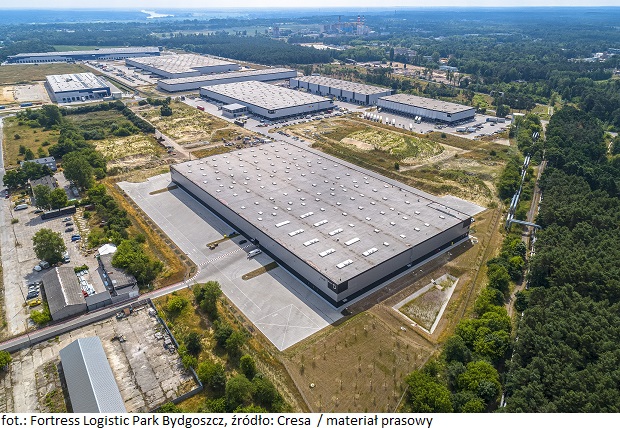 Więcej powierzchni magazynowo-biurowej w Fortress Logistic Park Bydgoszcz dla firmy Zadbano