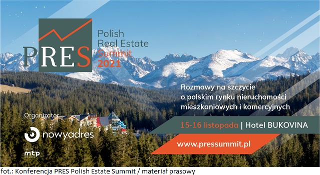 Konferencja PRES Polish Estate Summit startuje już 15 listopada br.