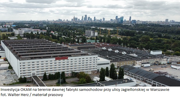 Inwestowanie w nieruchomości: Walter Herz skomercjalizuje budynki w warszawskiej inwestycji OKAM