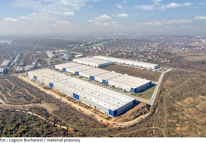 Logicor oddaje do użytku 38 000 m2 nowej powierzchni magazynowej w ramach nieruchomości inwestycyjnej Bucharest I