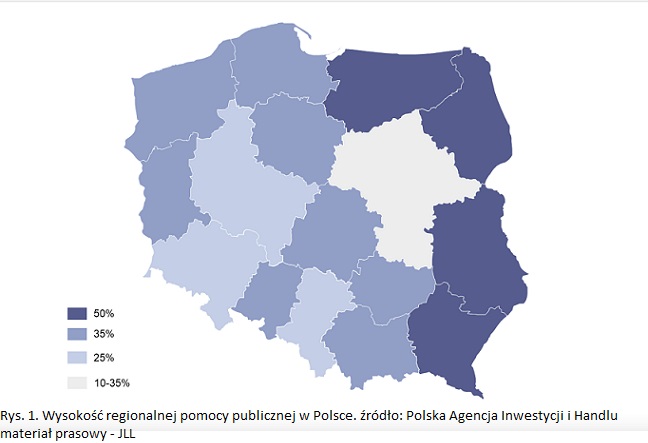 JLL o rynku nieruchomości: Wschodni region Polski wzbudza coraz większe zainteresowanie deweloperów i najemców