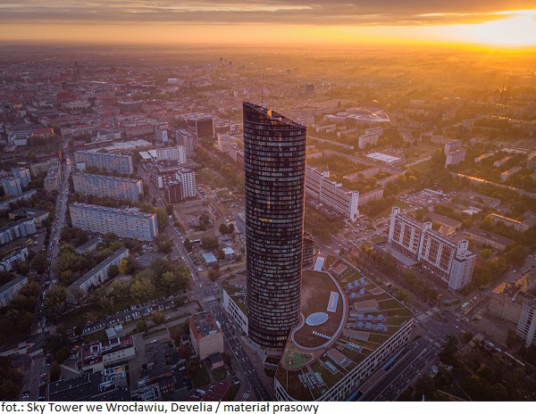 Wrocławska nieruchomość inwestycyjna Sky Tower pozyskała nowego najemcę na ok.1200 m kw.