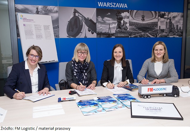 Operator nieruchomości logistycznych FM Logistic dołącza do sygnatariuszy Karty Różnorodności