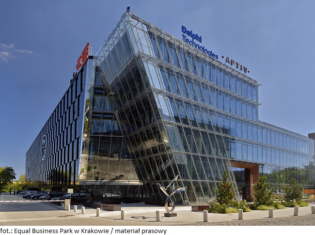 Biurowa nieruchomość inwestycyjna Equal Business Park w Krakowie przedłuża umowy z najemcami