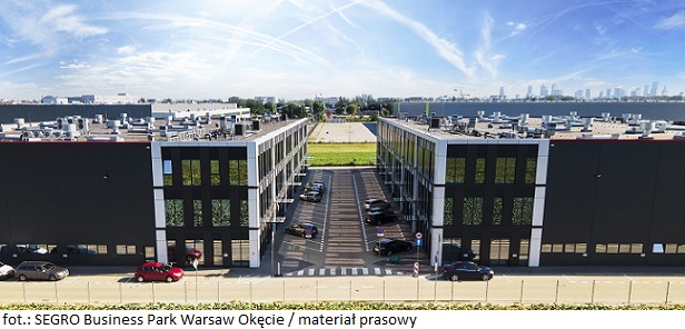 Nieruchomość inwestycyjna SEGRO Business Park Warsaw, Okęcie z najemcą na niemal 1 100 m² powierzchni