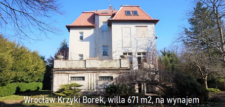 Dom wolnostojący na wynajem Wrocław