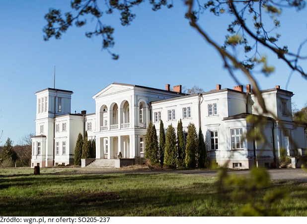 WGN pośredniczy w sprzedaży pałacowej nieruchomości inwestycyjnej za 9 900 000 zł