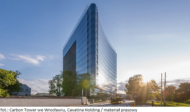 Lider w zakresie zarządzania nieruchomościami komercyjnymi MVGM bierze pod skrzydła wrocławski Carbon Tower