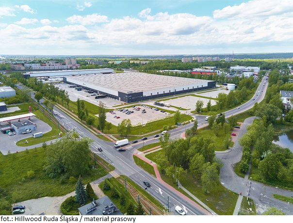 Nieruchomość inwestycyjna Hillwood Ruda Śląska zatrzymuje przy sobie najemcę na 18 tys. mkw. powierzchni magazynowej