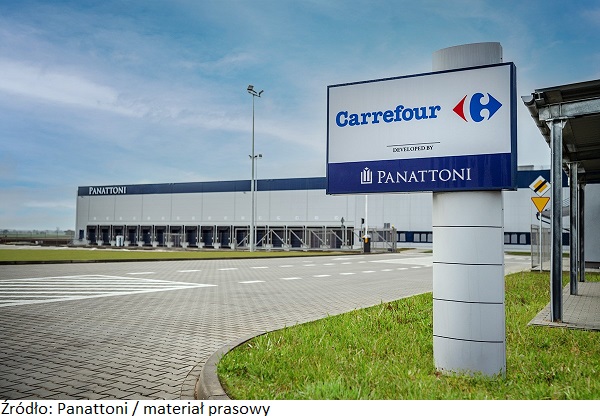 Deweloper Panattoni z trzecią nieruchomością komercyjną BTS dla firmy Carrefour