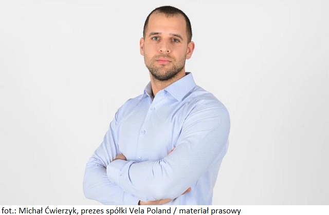 Michał Ćwierzyk_prezes spółki Vela Poland