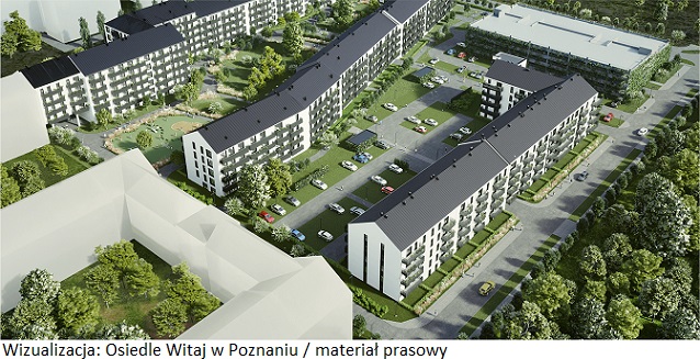 Stan surowy inwestycji Witaj w Poznaniu zakończony