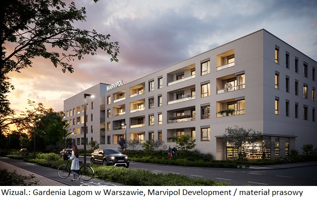 Nowa warszawska inwestycja Gardenia Lagom od dewelopera Marvipol Development