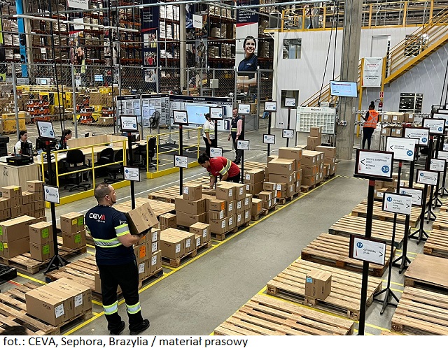 CEVA Logistics na kontrakcie z Sephora dot. obsługi logistycznej omnichannel