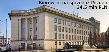 Biurowiec na sprzedaż Poznań