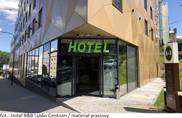 Hotelowa nieruchomość komercyjna B&B Lublin Centrum z nową dyrektor