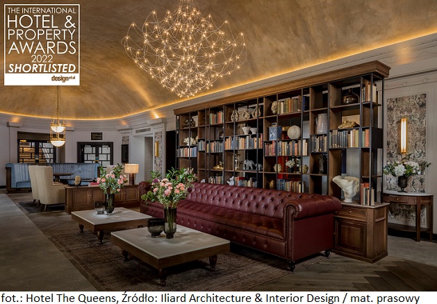 Biuro Iliard Architecture & Interior Design otrzymało nominację do prestiżowej nagrody w świecie hotelarskim: International Hotel and Property Awards 2022
