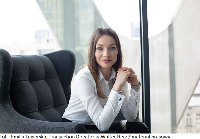 Emilia Legierska, Transaction Director w Walter Herz