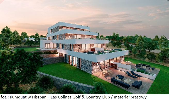Ekskluzywne apartamenty Kumquat w Hiszpanii w portfolio Las Colinas Golf & Country Club