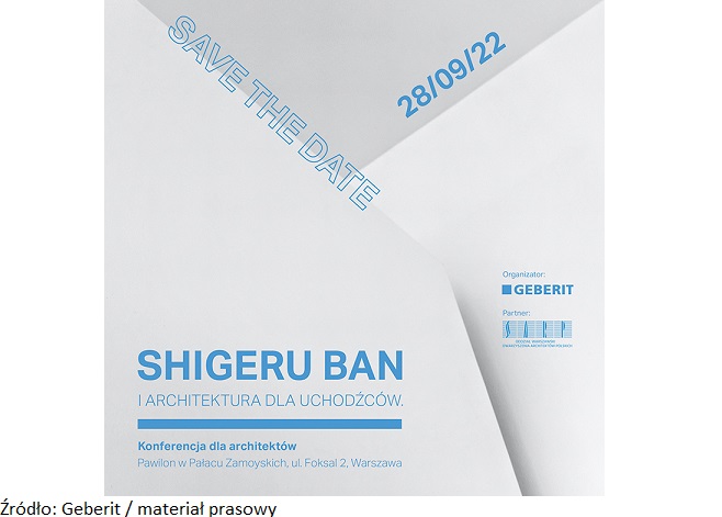 Konferencja Shigeru Ban i architektura dla uchodźców
