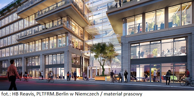 Projekt inwestycyjny PLTFRM.Berlin w Niemczech nową realizacją HB Reavis