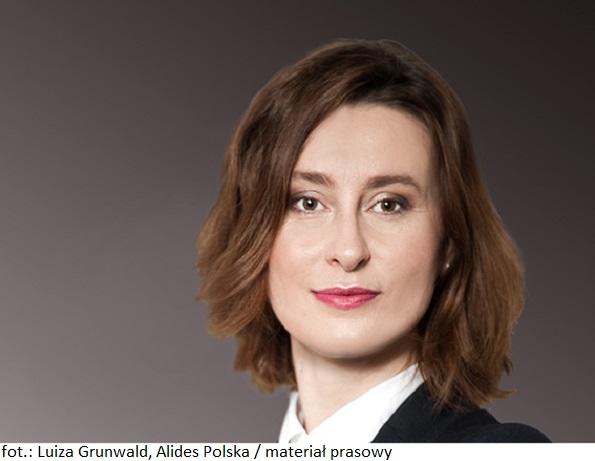 Zespół Alides Polska wsparty przez architekt Luizę Grunwald