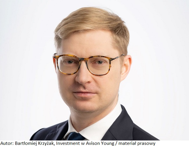Bartłomiej Krzyzak_ Senior Director_ Investment w Avison Young