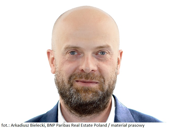 Arkadiusz Bielecki dyrektorem działu wycen w BNP Paribas Real Estate Poland