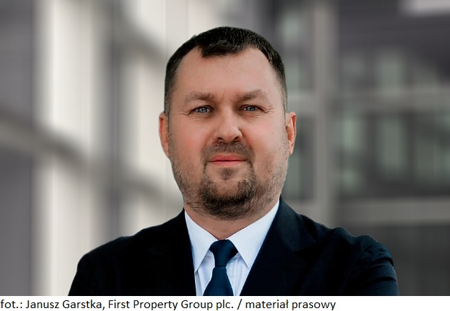 Janusz Garstka dołączył do zespołu specjalistów First Property Group plc.  jako Head of Leasing