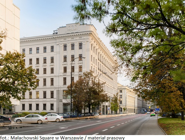 Nieruchomość komercyjna Małachowski Square w Warszawie pozostaje siedzibą firmy prawniczej DWF w Polsce