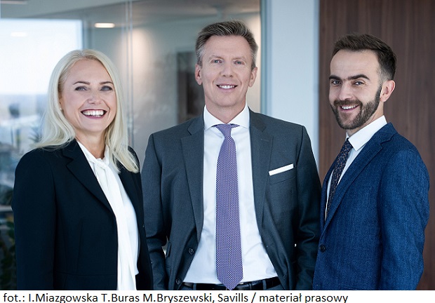 Firma  Savills przejmuje w Polsce zespół zarządzania nieruchomościami inwestycyjnymi Knight Frank