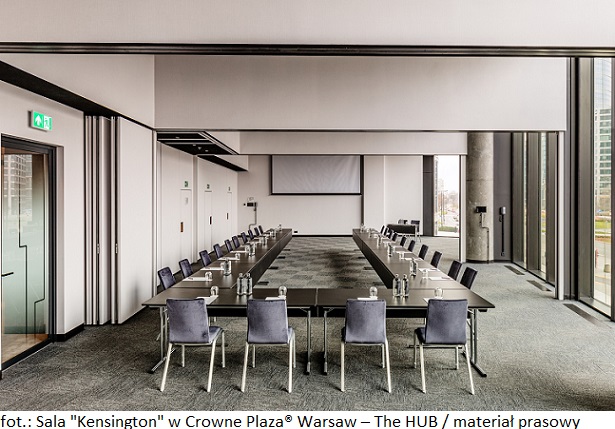 Hotelowa nieruchomość inwestycyjna Crowne Plaza® Warsaw – The HUB z prestiżową nagrodą World Travel Awards