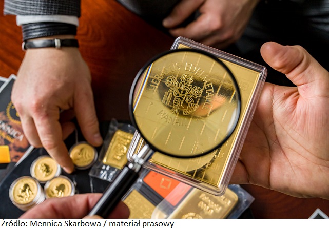 W opinii Prezesa Mennicy Skarbowej w Polsce padnie kolejny rekord sprzedaży złota