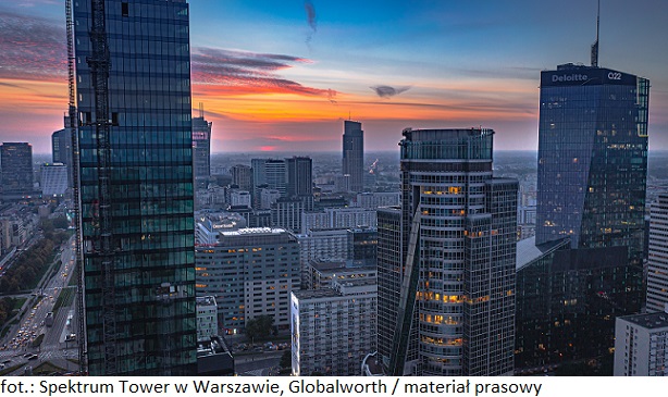 Firma EcoVadis zostaje na dłużej w warszawskiej nieruchomości inwestycyjnej Spektrum Tower
