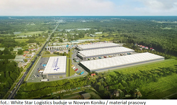 White Star Logistics z pozwoleniem na budowę podwarszawskiej nieruchomości inwestycyjnej w Nowym Koniku