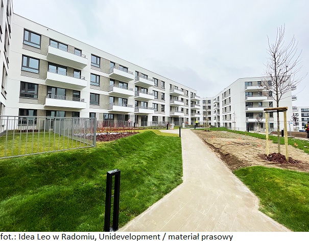 Unidevelopment zakończył budowę nieruchomości inwestycyjnej Idea Leo w Radomiu