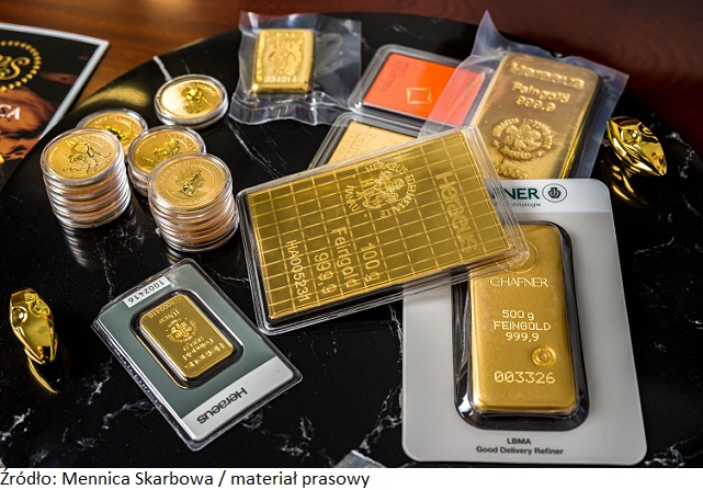 Czy Polska pobije ubiegłoroczny rekord sprzedaży złota?