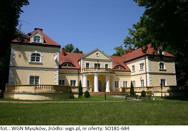 WGN pośredniczy w sprzedaży pałacu w Radoszewnicy za 5 500 000 zł