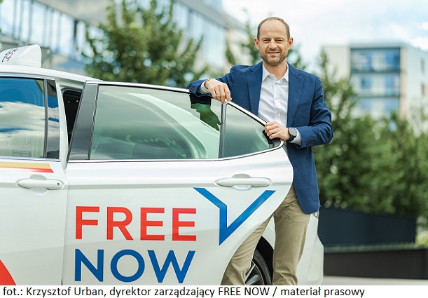 Firma FREE NOW już 10 lat w Polsce