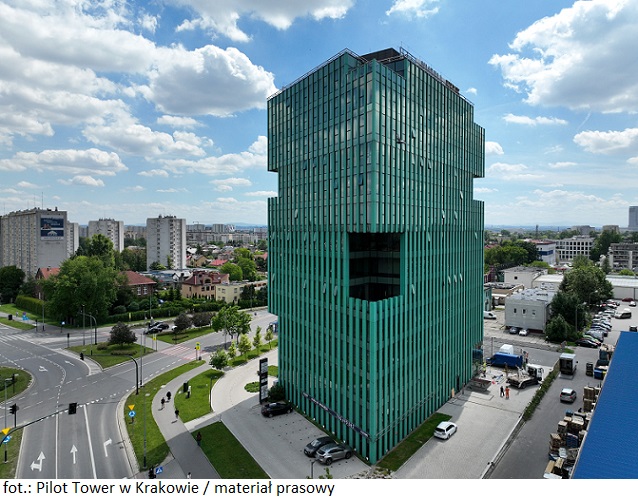Nowoczesna nieruchomość komercyjna Pilot Tower w Krakowie przyciągnęła kolejnego najemcę