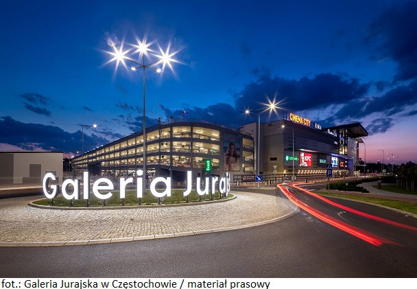 Nowa linia kreatywna w nieruchomości inwestycyjnej Galeria Jurajska
