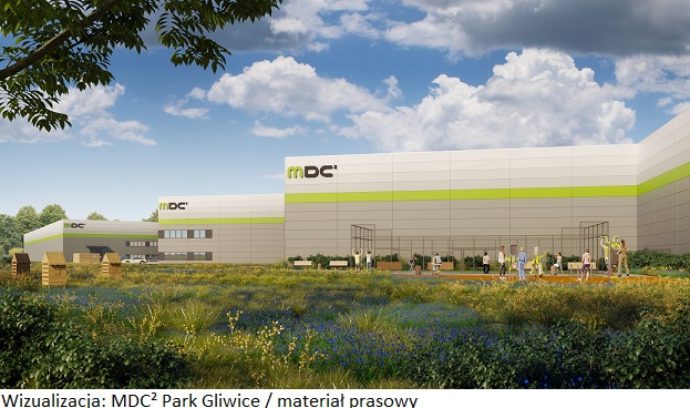 Komercyjna nieruchomość logistyczna MDC² Park Gliwice z zewnętrzną siłownią pod patronatem Fundacji Truckers Life