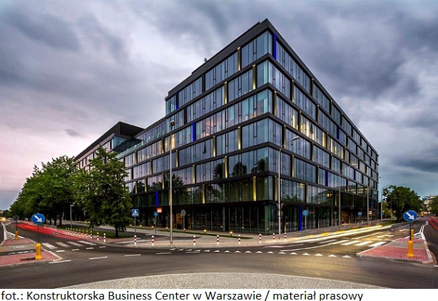 Nieruchomość komercyjna Konstruktorska Business Center ukończyła proces komercjalizacji, co dowodzi utrzymującego się zapotrzebowania na powierzchnie biurowe w Warszawie
